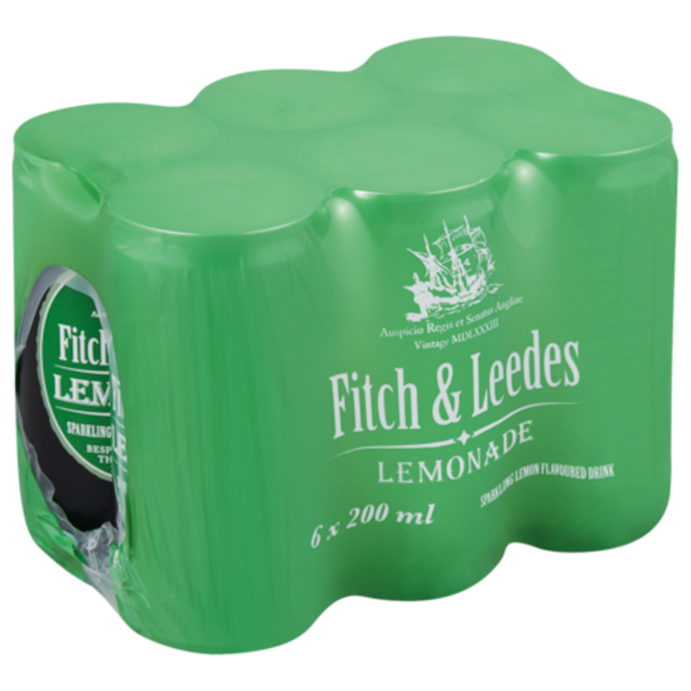 Fitch & Leedes Lemonade 6 pack