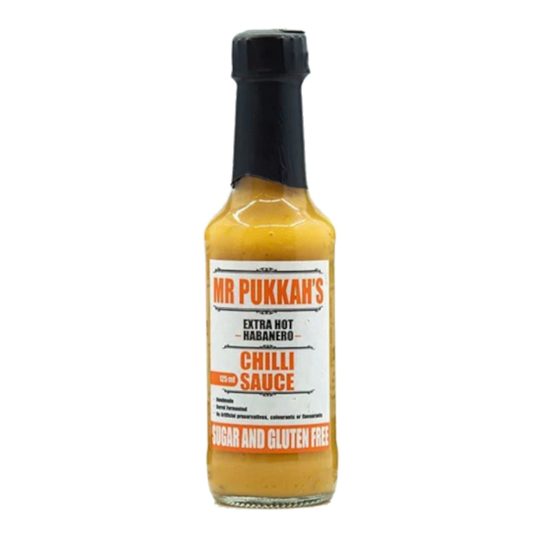 Mr Pukkah's Extra Hot Habanero Chilli Sauce