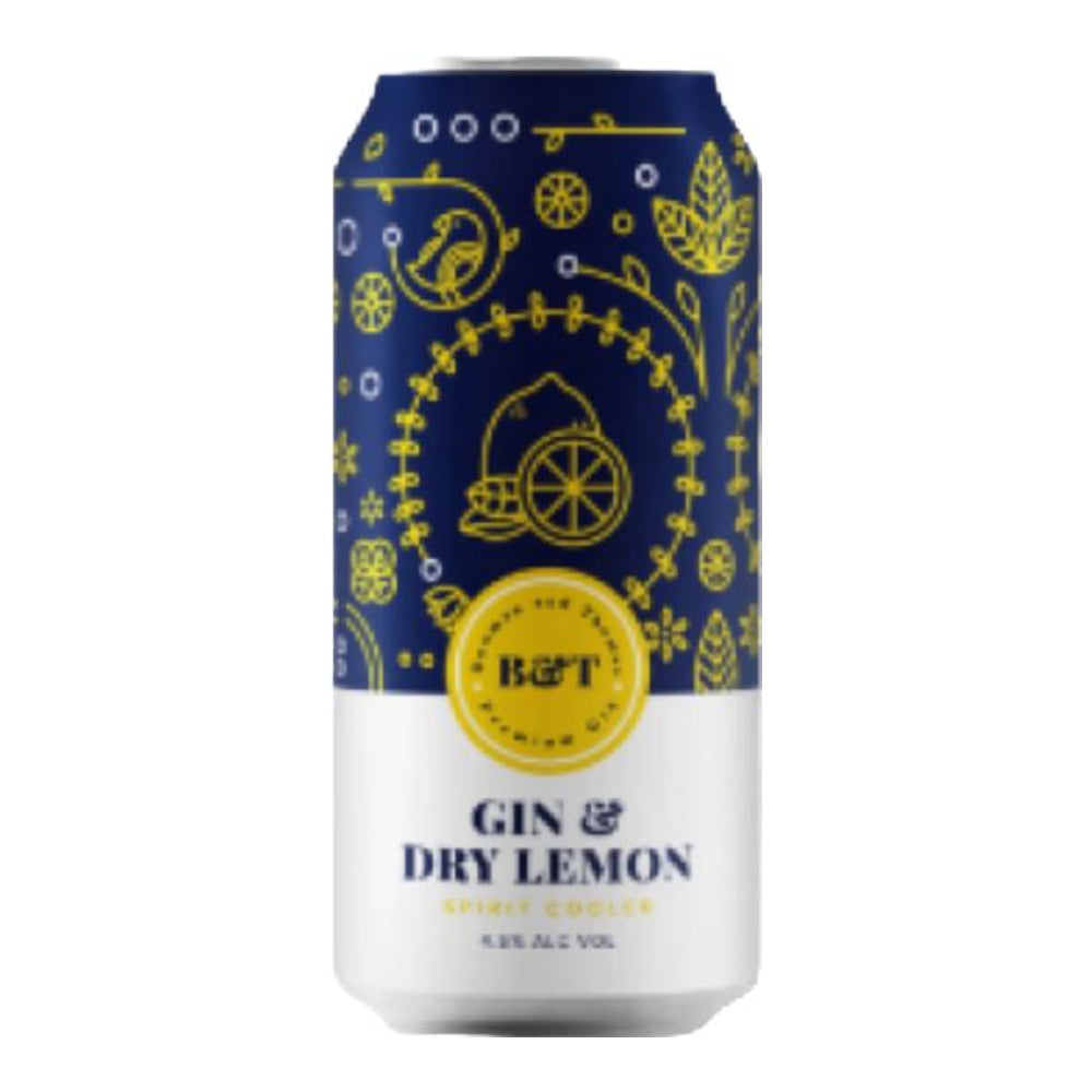 B&t gin & dry lemon