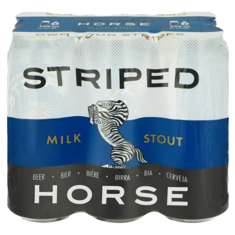 Striped Horse Milk Stout Can 6 Pack