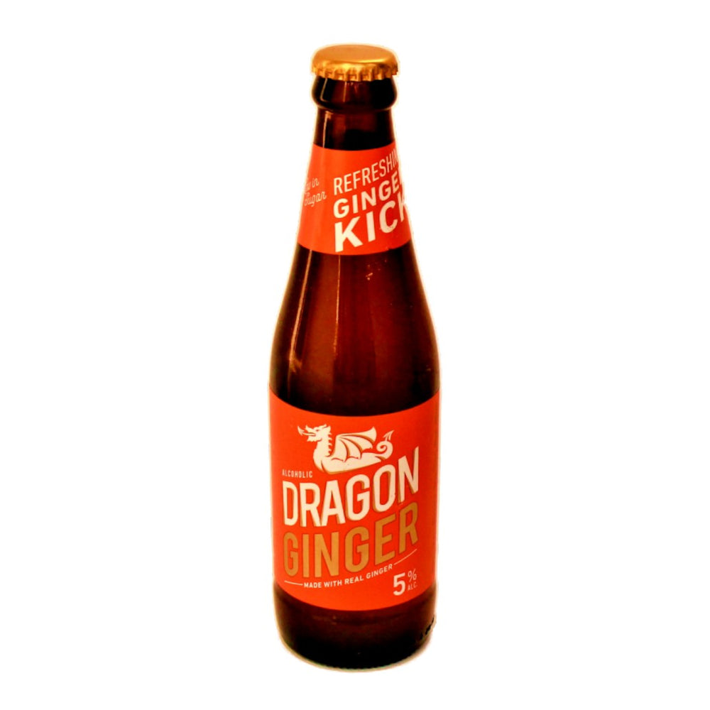Fiery dragon ginger beer
