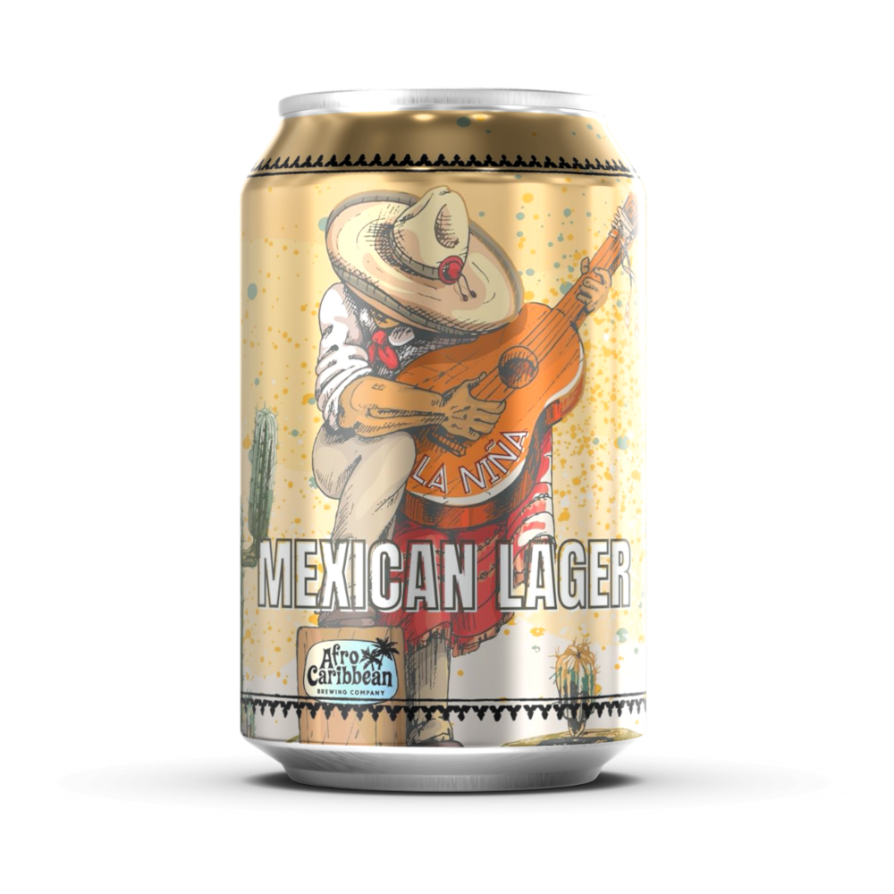 Afro Caribbean La Niña Mexican Lager 4.1%