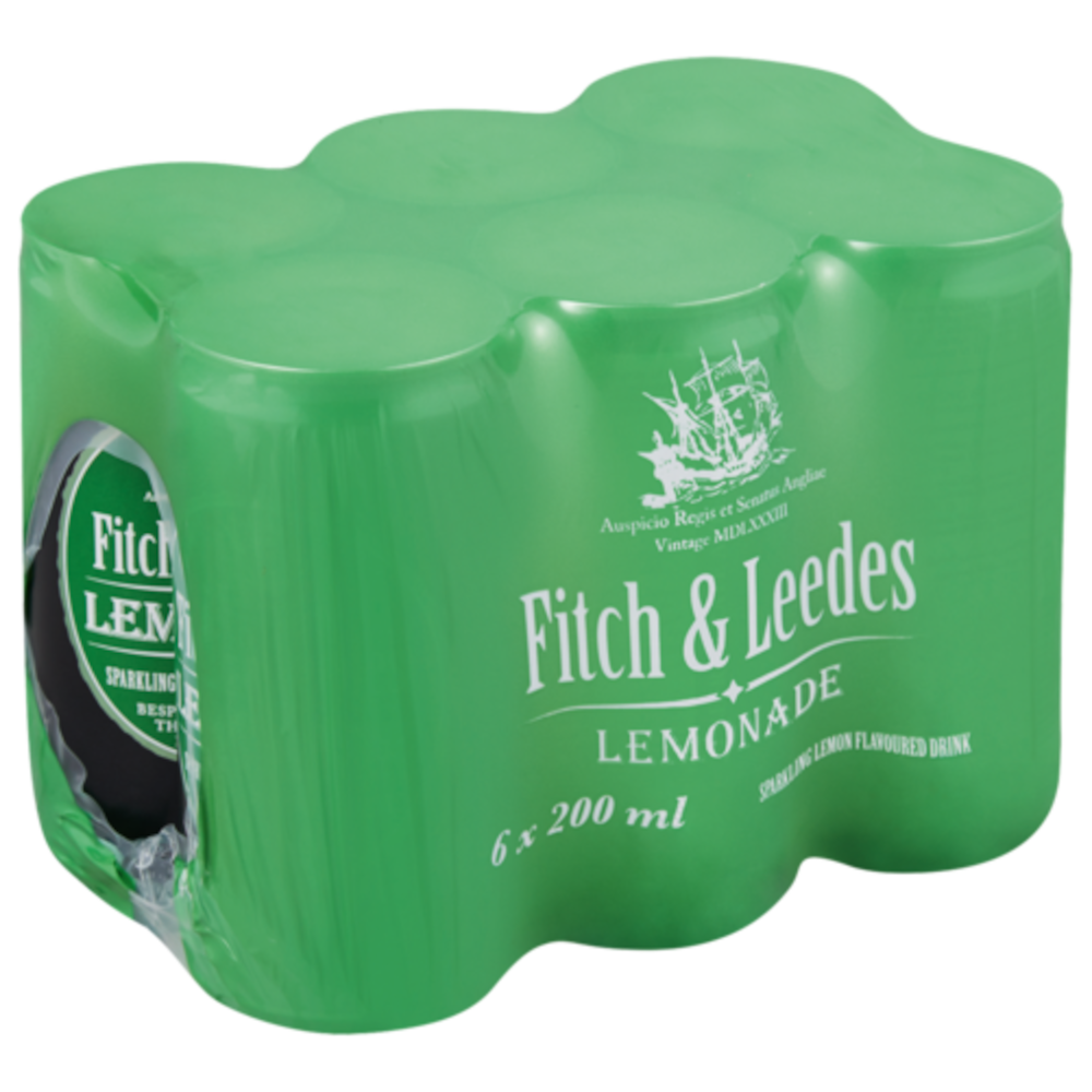 Fitch & Leedes Lemonade 6 pack