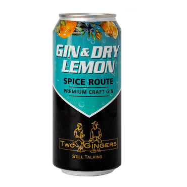Two Gingers Spice Route Gin And Dry Lemon