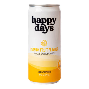 Happy Days Passion Fruit Hard Seltzer
