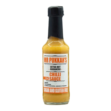 Mr Pukkah's Extra Hot Habanero Chilli Sauce