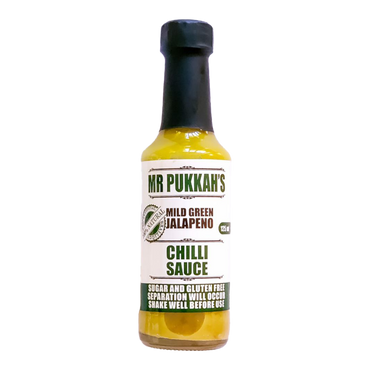 Mr Pukkah's Green Jalapeño Chilli Sauce