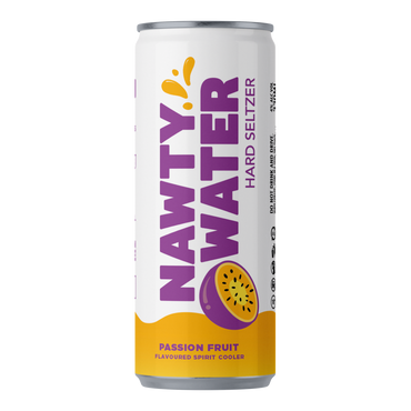 Nawty Water Hard Seltzer Pasion Fruit 4%