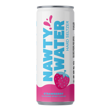 Nawty Water Hard Seltzer Strawberry 4%
