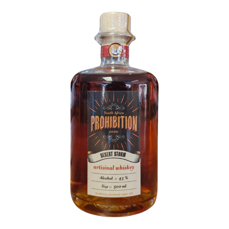 Prohibition Desert Storm Artisanal Whiskey