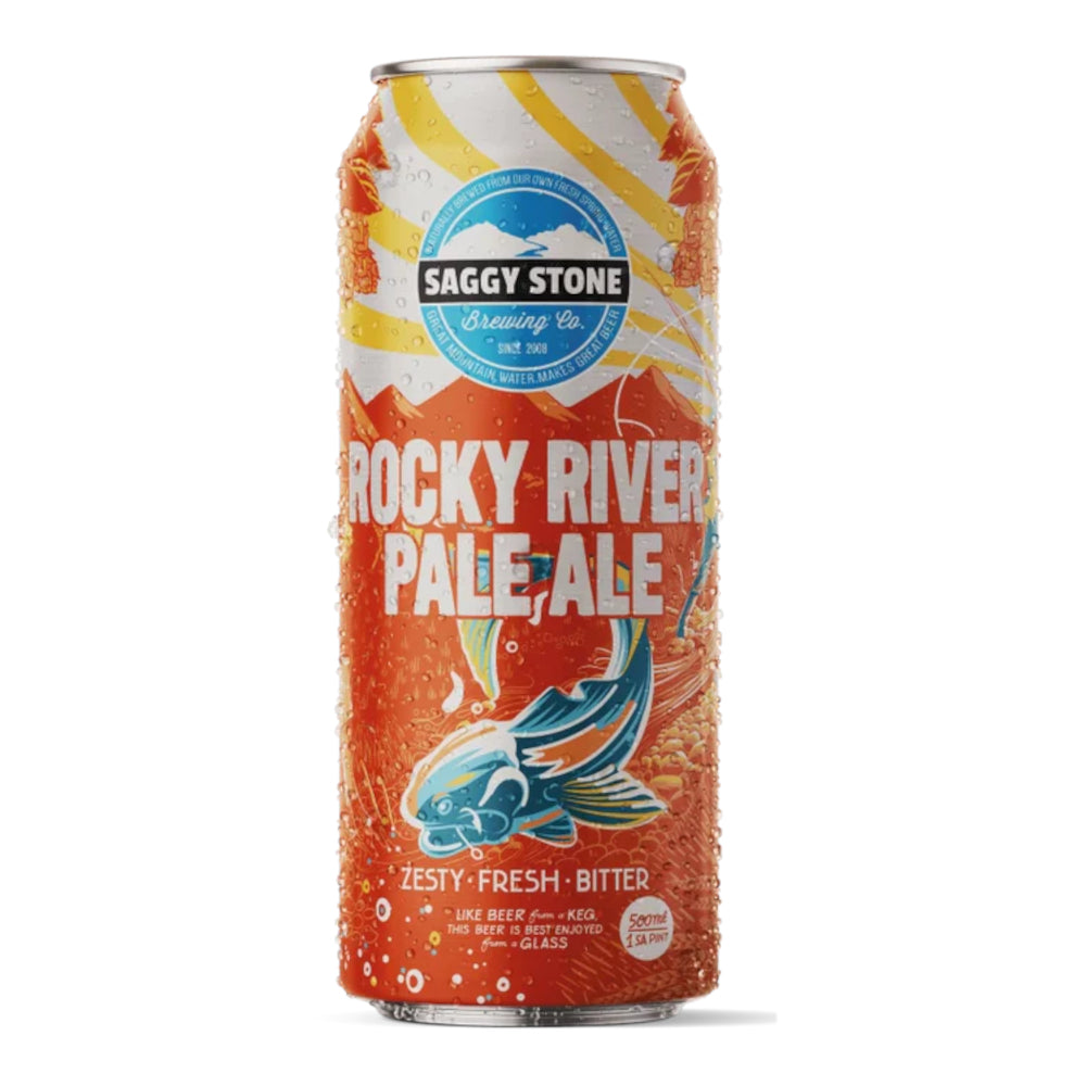 Saggy Stone Rocky River Pale Ale 500ml CAN