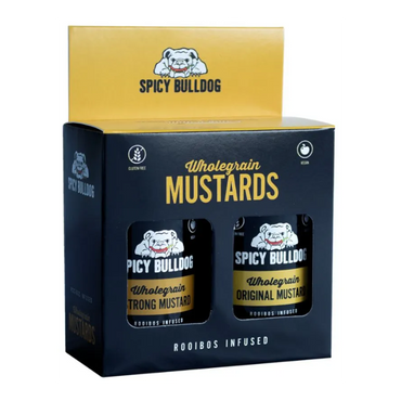 Spicy Bulldog Wholegrain Mustards Gift Pack