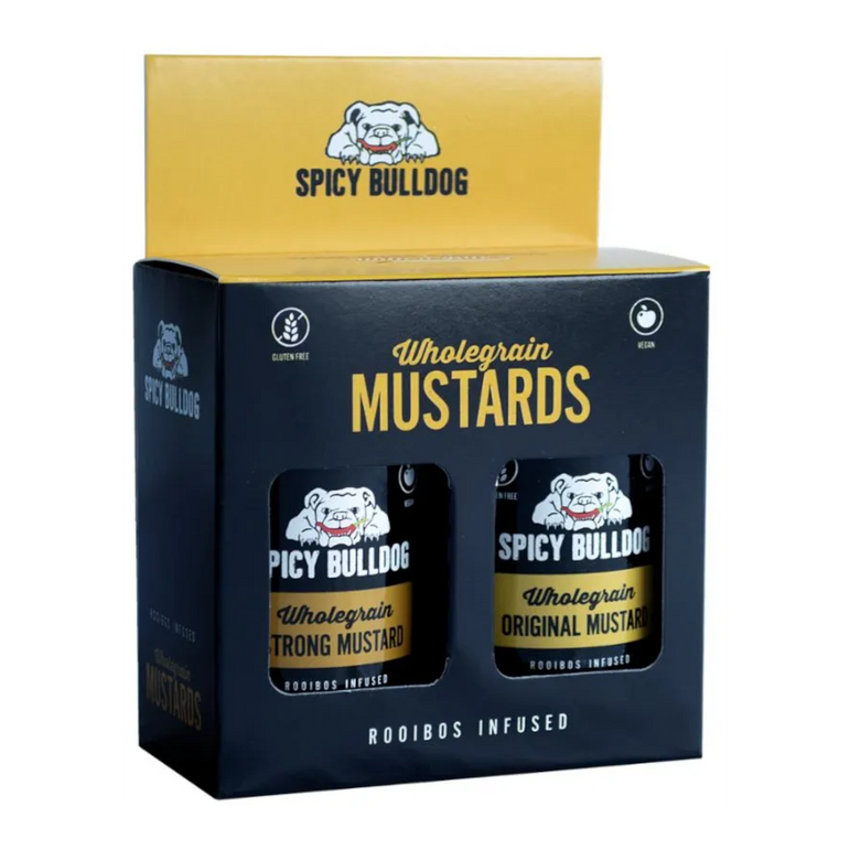 Spicy Bulldog Wholegrain Mustards Gift Pack