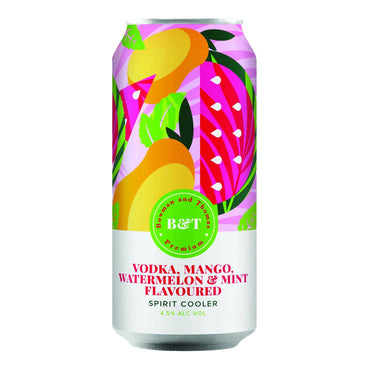 B&T Vodka, Mango, Watermelon & Mint