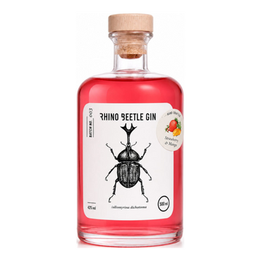 Rhino Beetle Strawberry & Mango Gin