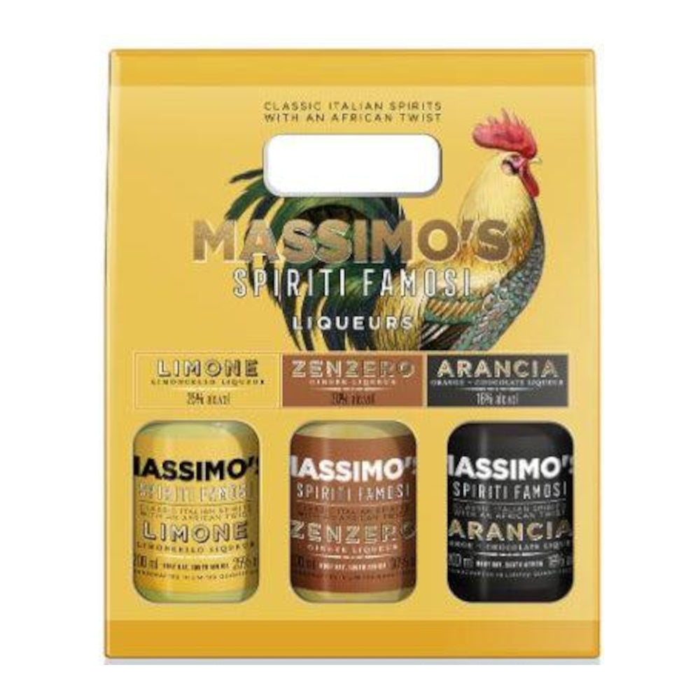 Massimo's Liqeurs Gift Pack 3 x 200ml
