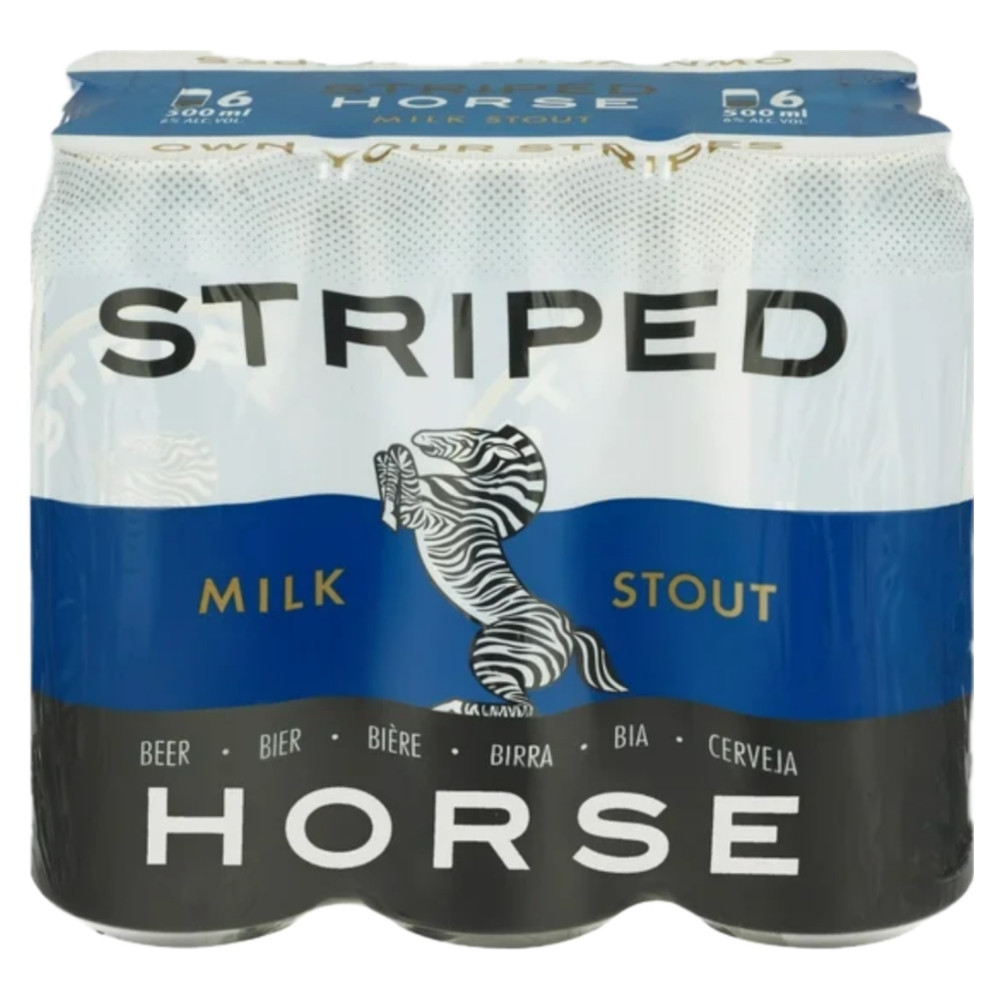 Striped Horse Milk Stout Can 6 Pack