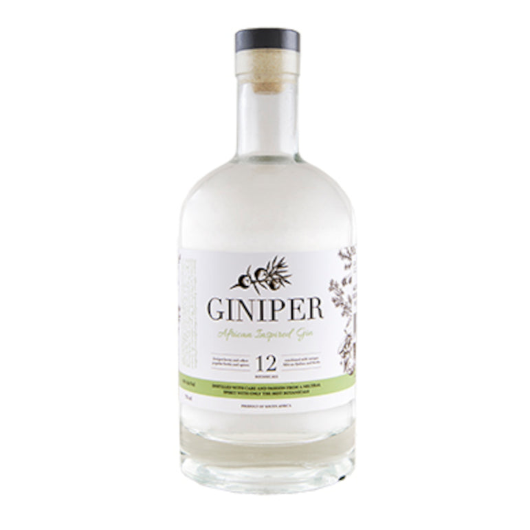Giniper Citrus & Fynbos African Inspired Gin