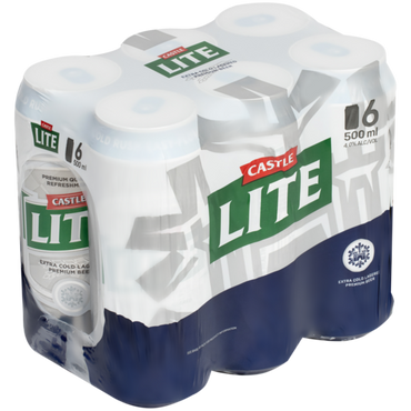 Castle Lite 500ml Can