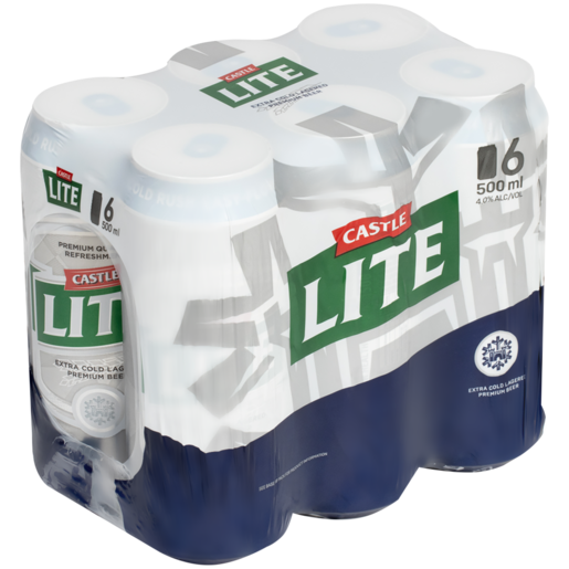 Castle Lite 500ml Can